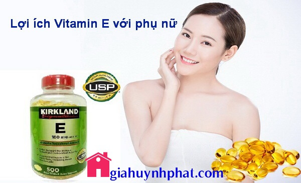 Công dụng và lợi ích của Vitamin E với phụ nữ