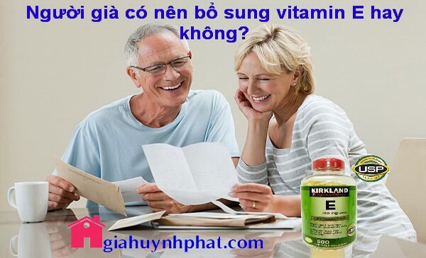 Những lợi ích của Vitamin E dành cho người già