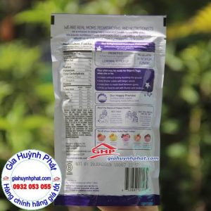Thành phần bánh ăn dặm cho bé sữa chua sấy khô trái cây hữu cơ Happy Baby mix berry tungmyphamxachtay.online
